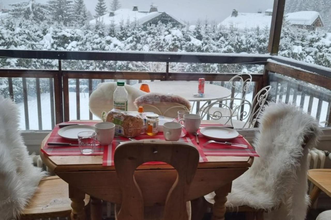 Charming Apt With Swimming Pool In Argentiere Chamonix Zewnętrze zdjęcie