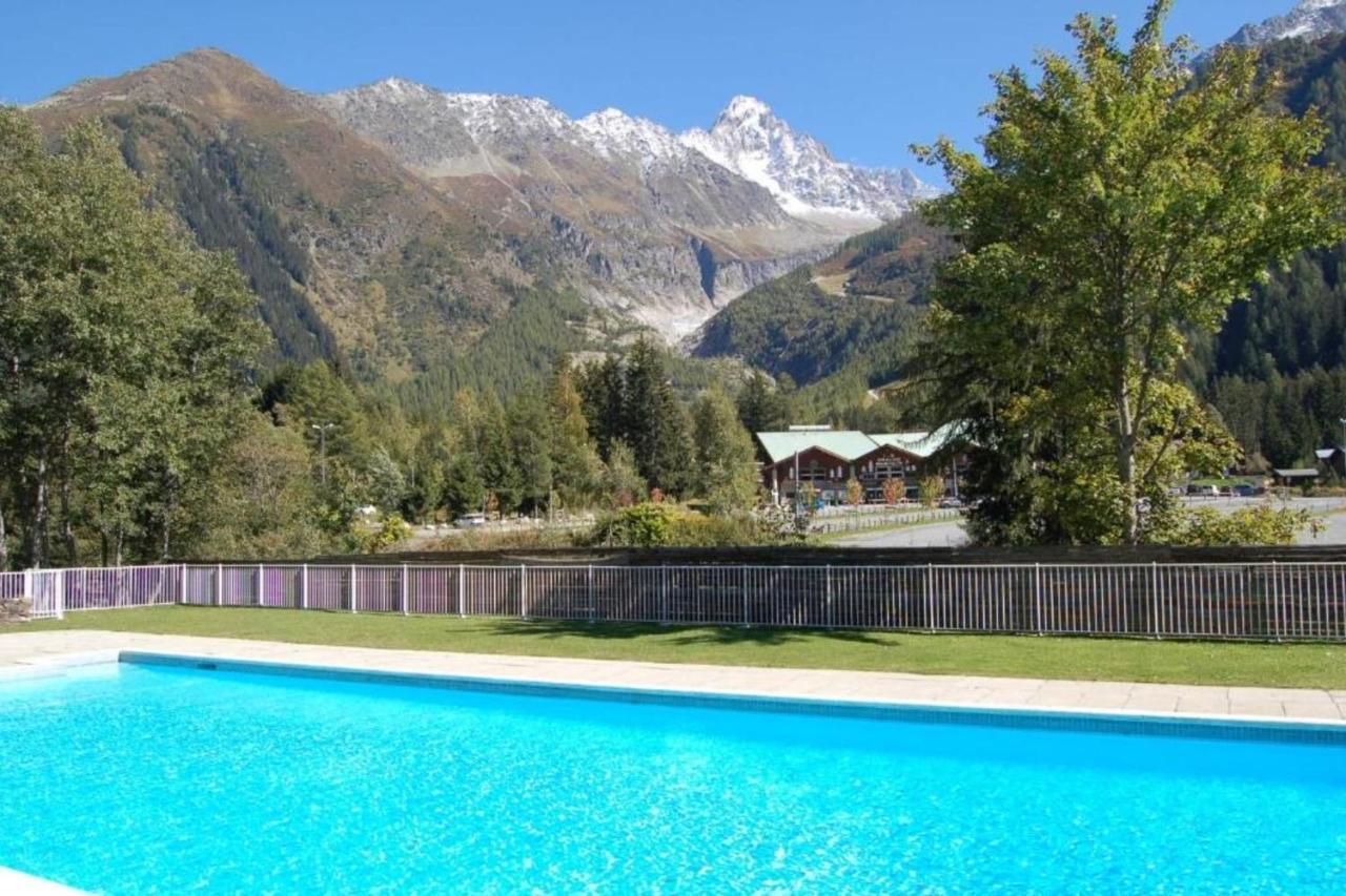 Charming Apt With Swimming Pool In Argentiere Chamonix Zewnętrze zdjęcie