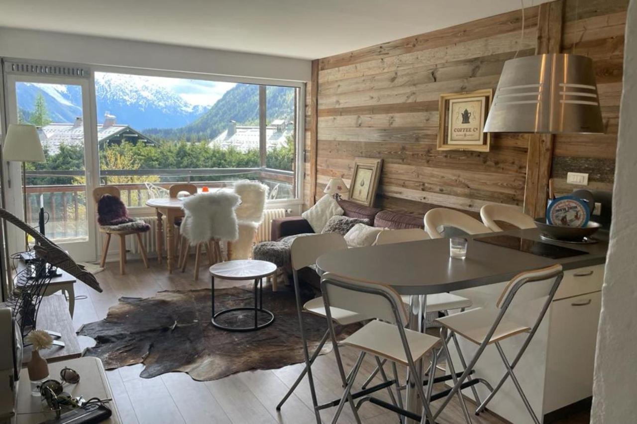 Charming Apt With Swimming Pool In Argentiere Chamonix Zewnętrze zdjęcie