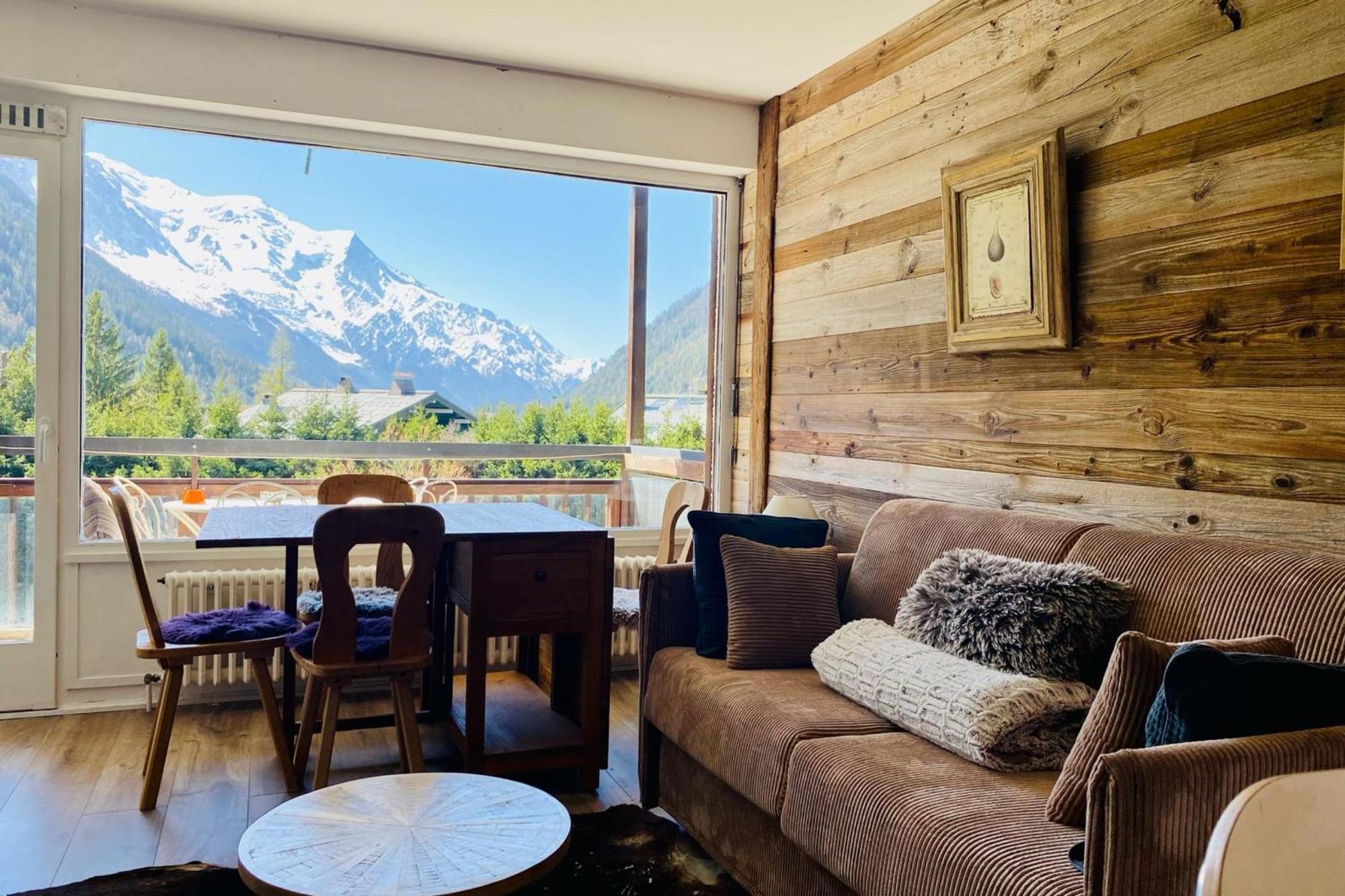 Charming Apt With Swimming Pool In Argentiere Chamonix Zewnętrze zdjęcie